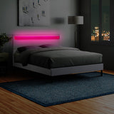 Queen Size Bed Frame With 4 Color Changing LED Light