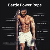 Hallolure™ Battle Power Rope 15M 38mm Battling Sport