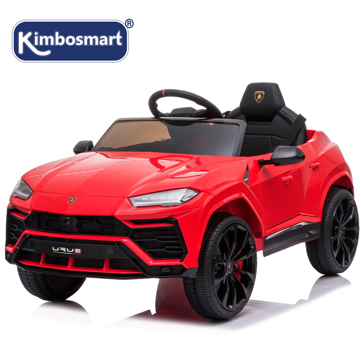 Kimbosmart®Toy Car for Kids Lamborghini Urus Electric Ride on Car with Remote Control 12V Electric 4 Wheels