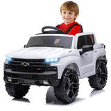 Kimbosmart® Ride On Car  12V Silverado Electric Truck Safety Toy Music LED W/Remote Control
