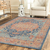 Snailhome® Area Rug Contemporary Moroccan Blythe in Light Multi