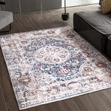 Snailhome® Area Rugs Foldable Soft Modern Geometric for Bedroom Living Room