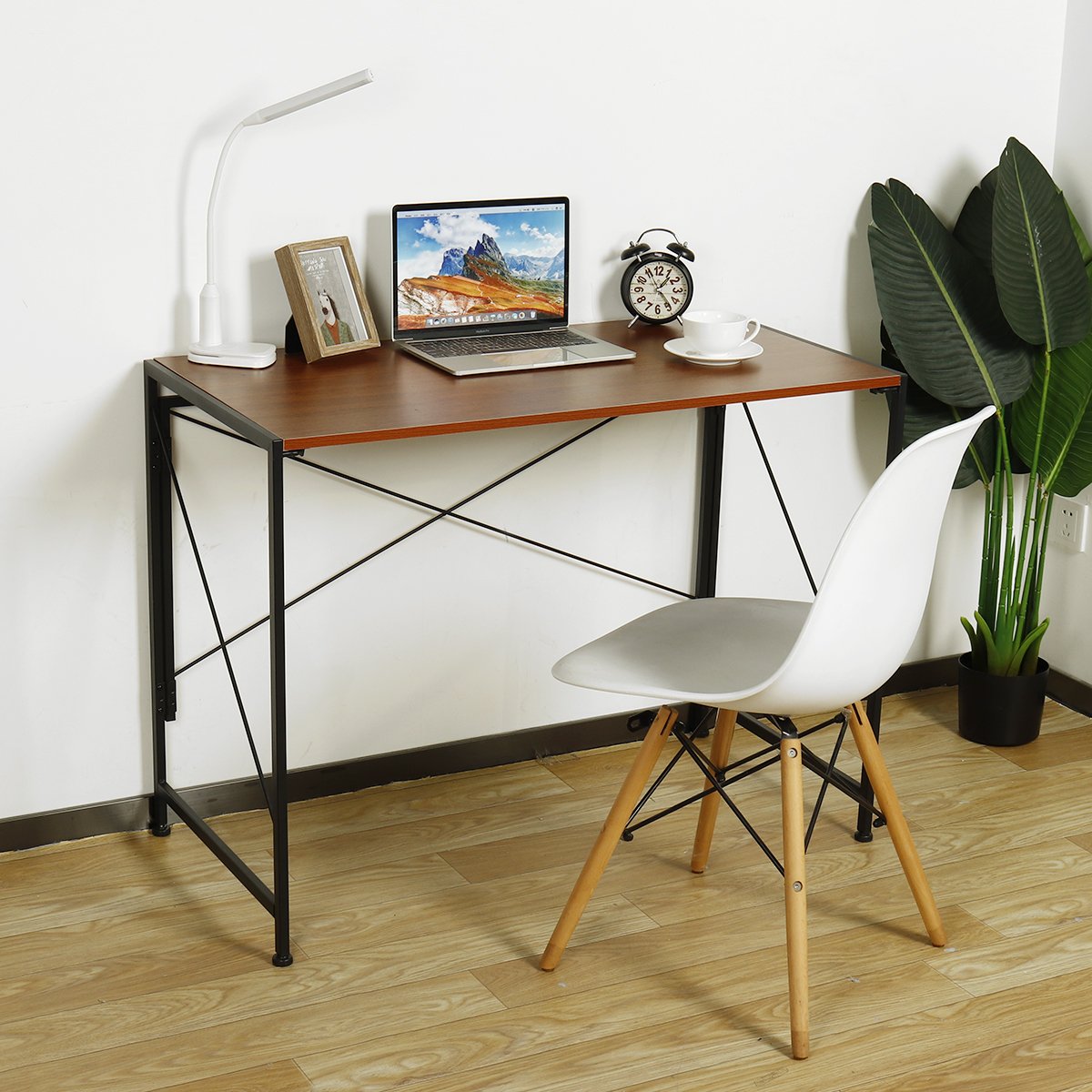 Foldable Console Table For Entryway Storage