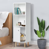Woodyhome™ Bookcase Storage 3 Tier Shelf Wood